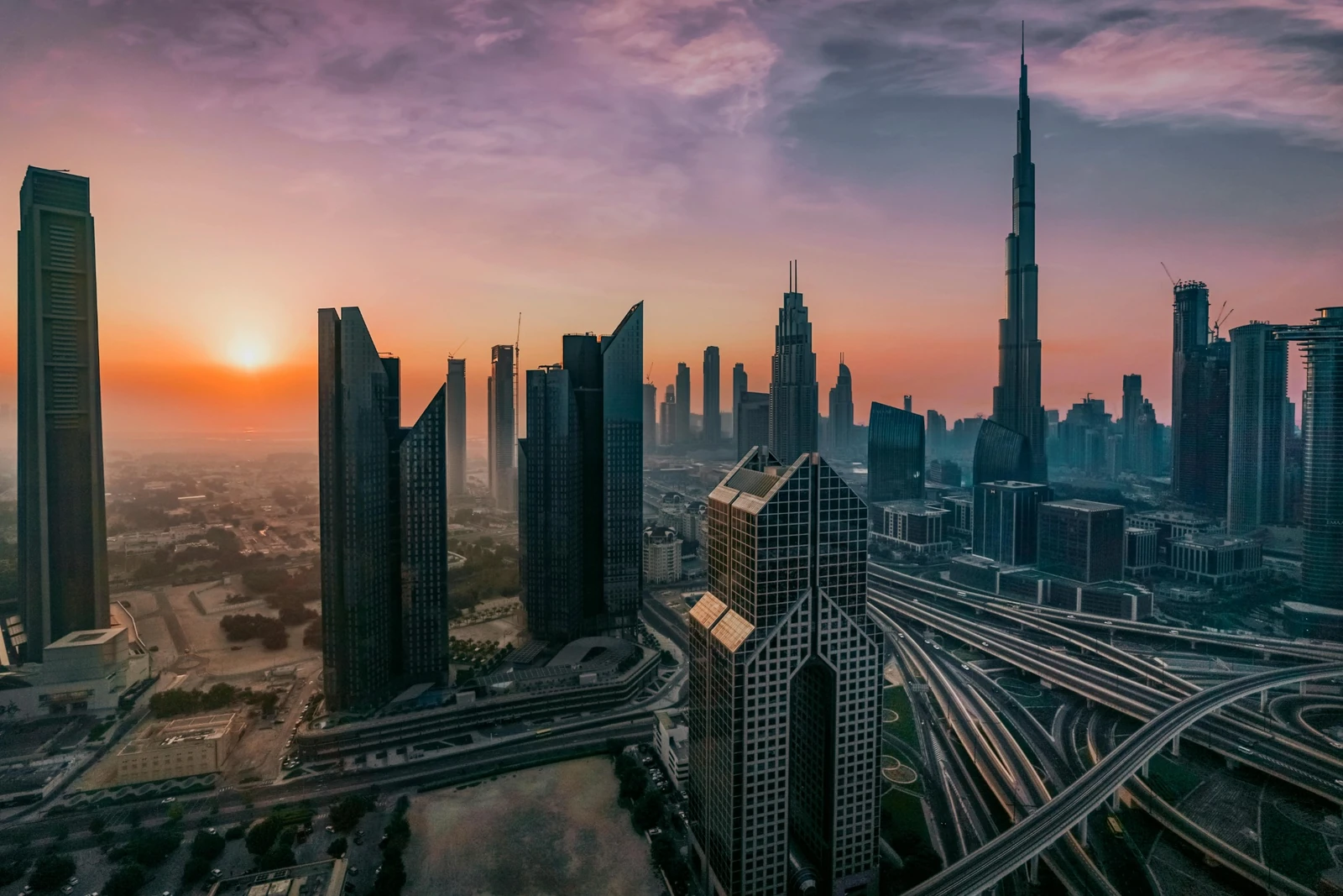 Dubai skyline at sunrise representing must-attend MENA industry events in 2026.