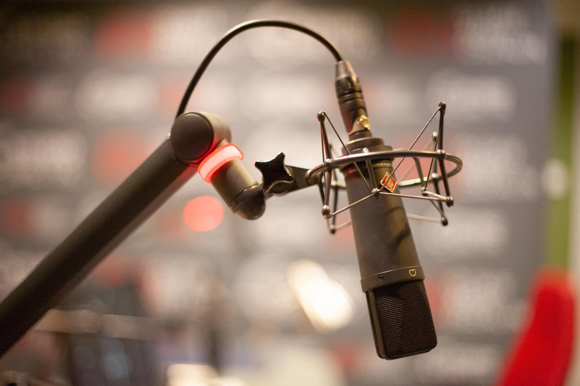 Image of a microphone