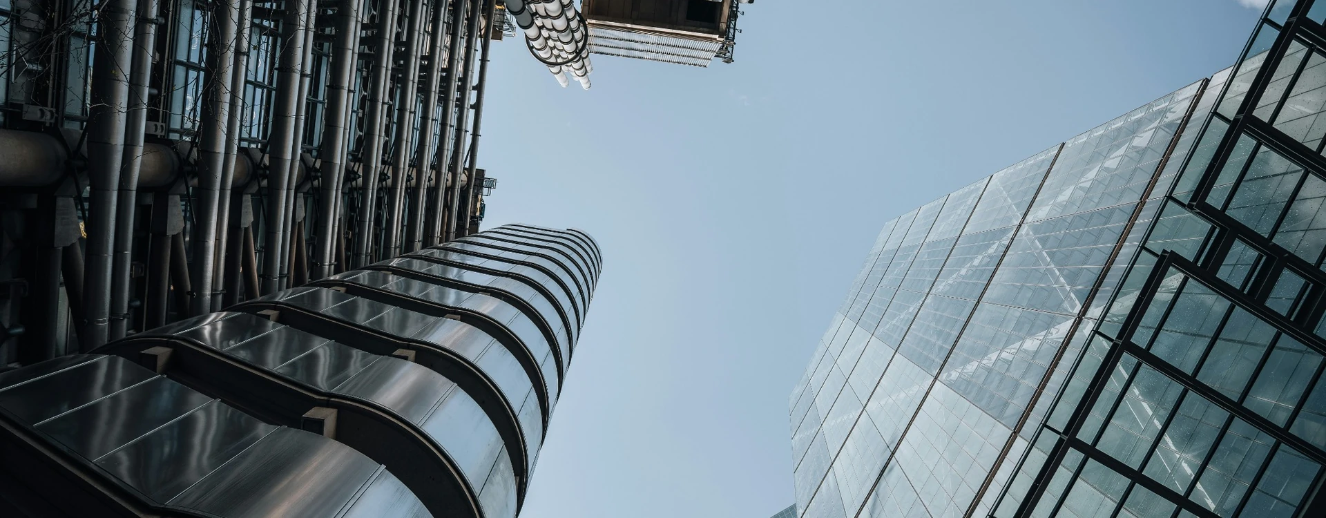 Modern financial district skyscrapers representing Third Financial’s fintech and wealth management PR programme supporting increased brand awareness, lead generation and acquisition momentum.